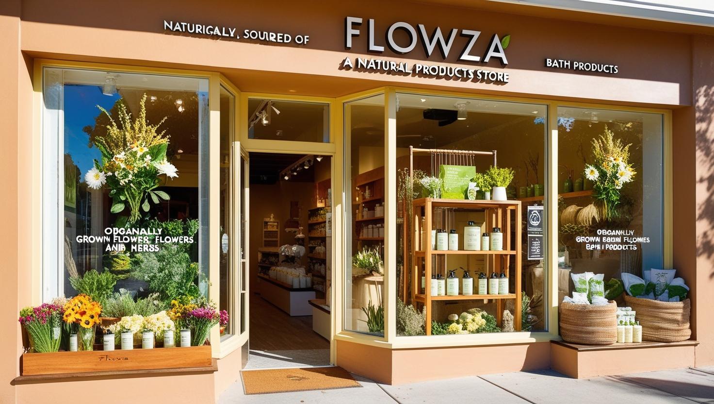 Boutique Flosa pour des produits naturels sans plastique