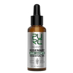 Sérum croissance cheveux naturel à l'huile essentielle de romarin pour stimuler la pousse des cheveux