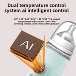 Chauffe-biberon USB portable avec système de contrôle de température intelligent pour la préparation optimale du lait